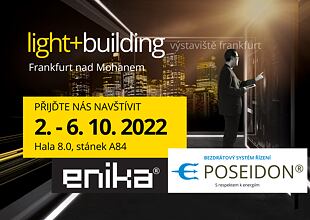 Vystavujeme na Light + Building 2022