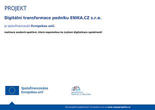 ENIKA.cz se zapojuje do digitální transformace s podporou EU