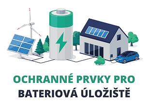 Ochranné prvky pro bateriová úložiště