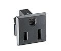 PX420 Zásuvka panelová klip