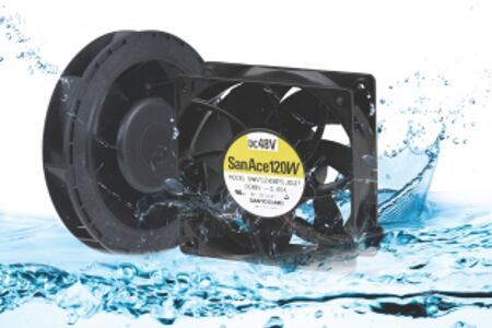DC ventilátory s krytím IP68