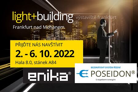 Vystavujeme na Light + Building 2022