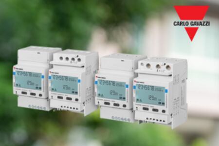 Nová řada elektroměrů od Carlo Gavazzi