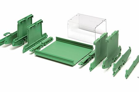 DIN držáky support - jednoduché zapouzdření pro Vaši elektroniku