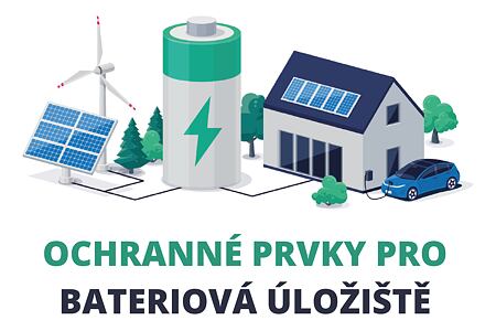 Ochranné prvky pro bateriová úložiště