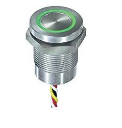 PBARAAFB000A0G Piezo d19,nerez,kruh