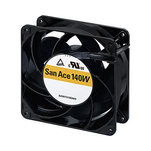 9WL1412P1M001P Fan 140x38mm,12V,3300r,IP