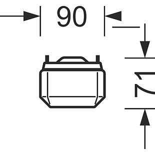 KLKF/1200 výkres