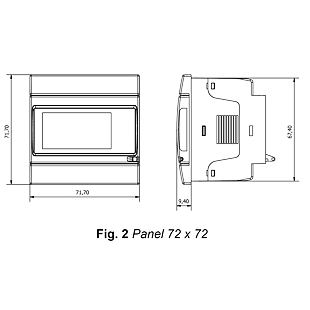 EM280 výkres panel