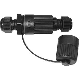 THB.384.P2A Zásuv. 2p svorka D7-12 IP68