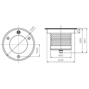 ACUS 1.1 25W 25° 4K H ACU01FCM200Z00