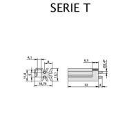 T47C/32W Chladič 13,1x19x32 RT6,2°C/W