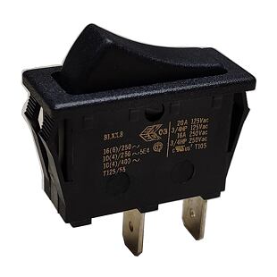 I4621 Kolébkový sp.ON-MOM 16A/250V BLK