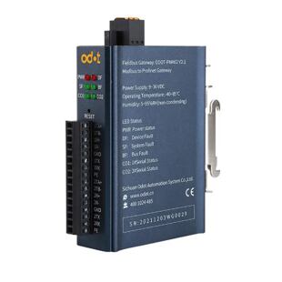 ODOT-PNM02 V2.1, Profinet to Modbus RTU/ASCII Freeport convertor 