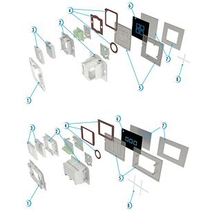 iGlass panel sklo T3 - černý 14.G122300