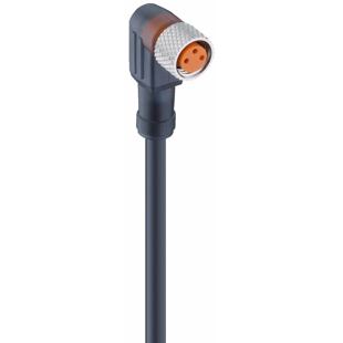 CONB53NF-A5 CON M8 3W ANG 4M PVC