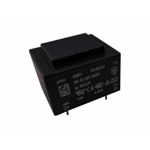 EI3078012 Trafo p.230V s.15V 1.3VA