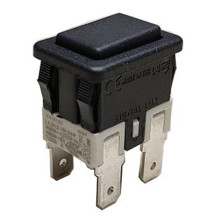 I3950 Aretovaný sp.2xON-OFF 12A/250V BLK