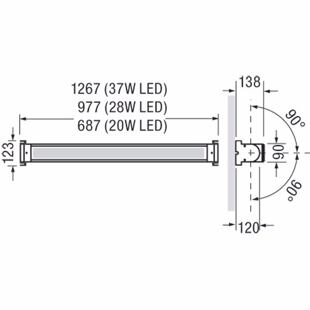 D49/P LED rozměry