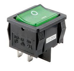 KB03348IOBB Kol.sp.2xMOM-OFF-MOM 6A/250V