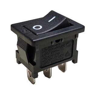 I3300 Kolébkový sp.ON-ON 3A/250V černý