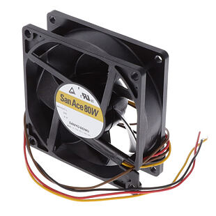 9WPA0824P4G001 Fan 80x25,24V,IP68,PWM