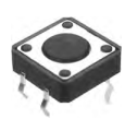 PHAP3320 Mikrospínač, 12x12, L=4,3mm