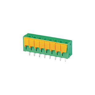 KF142V-5.08-02P-1G Bezšroub. svorka zel.