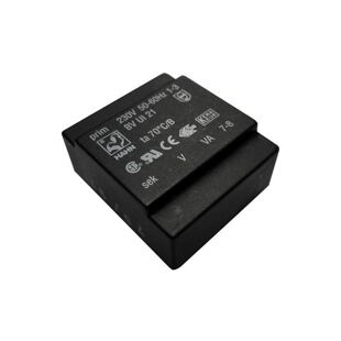 UI210001 Trafo p.2x115V s.2x3V 1.0VA