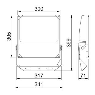 ELIA FL XL3 200W 4K ASYM. GWF1100ZC840
