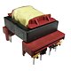 V50110 Trafo p.85-265V s.2x3V 7W