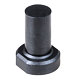 1S09-22.5 LK BUTTON Black 22.5 mm