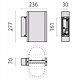 BRACKET NIKKOplus 27 GR/MET 000421