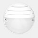 CHIP TONDO 25 WHITE GRILL 005746