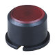 1F098 LK BUTTON Black-LENS Red