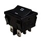 I3703 Kolébkový sp.2xON-OFF 6A/250V BLK