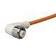 CONB14NF-AN5W M12 IP69K NPN LED ang 5m